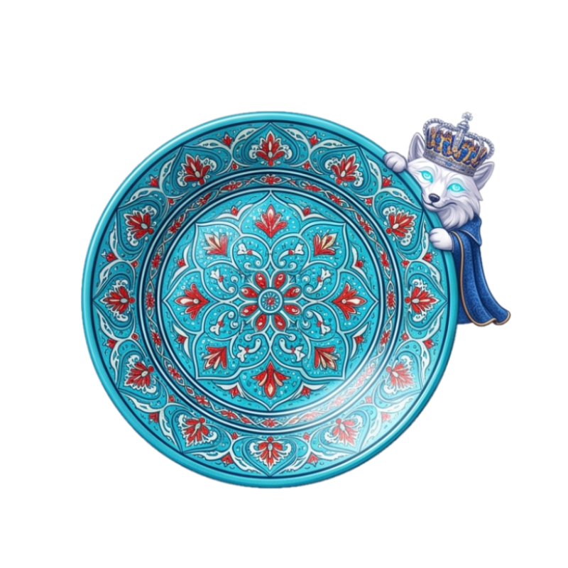 ظروف سنتی سفالی و میناکاری اصیل ایرانی