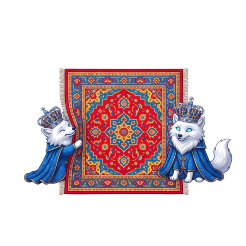 قالیچه دستبافت ایرانی اصیل با نخ پشمی طبیعی و نقوش سنتی